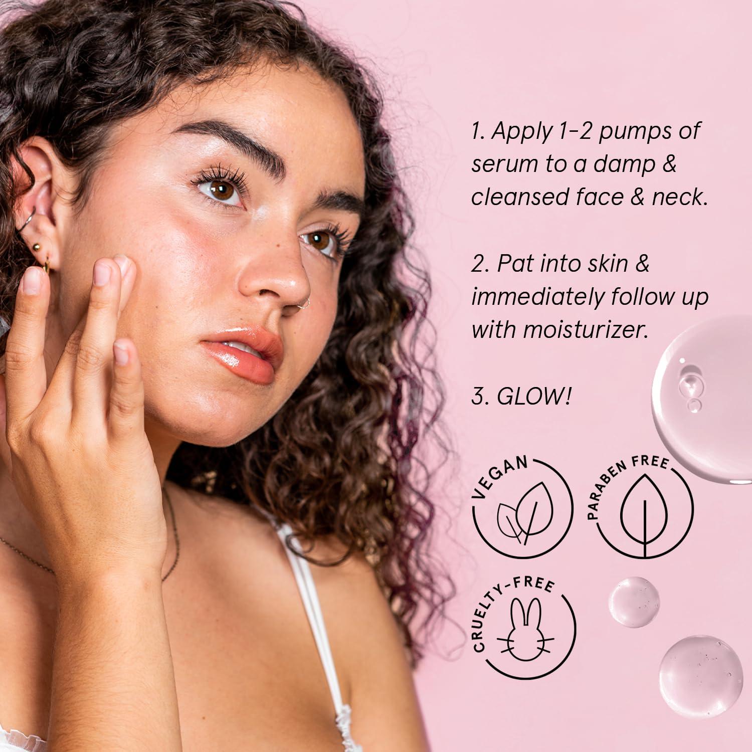 imagegrace ampamp stella Award Winning Hyaluronic Acid Serum 50ml17 fl oz Hydrating Hyaluronic Acid Serum for Face Acido Hialuronico for Women Remove Fine Lines Wrinkles Anti Aging Vegan SkincareHyaluronic Acid Serum 50ml Pump Pack of 2