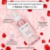 grace & stella Award Winning Rose Water Facial Spray (240ml) – Vegan – Rose Water Spray for Face – Rosewater Spray Toner Rose Hydrosol – Rose Spray Facial Mist – Rosewater Spray Toner Rose Hydrosol(30ml)