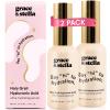 grace & stella Award Winning Hyaluronic Acid Serum (50ml/1.7 fl oz) Hydrating Hyaluronic Acid Serum for Face – Acido Hialuronico for Women – Remove Fine Lines, Wrinkles, Anti Aging – Vegan Skincare(Hyaluronic Acid Serum – 50ml Pump (Pack of 2))