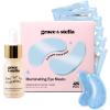 grace & stella Award Winning Under Eye Mask – Early Christmas Gift Ideas, Gifts for Women- Undereye Patches for Dark Circles, Puffiness, Wrinkles (Gold Eye Mask 48 Pairs + Hyaluronic Acid Serum 17ml)(Blue (48 Pairs))