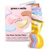 grace & stella Retinol Under Eye Patches for Puffy Eyes and Dark Circles – Restoring Gel Under Eye Masks with Hyaluronic Acid – Vegan Skincare, White Elephant Gifts for Adults (Purple, 48 Pairs)(6 Colors (18 pairs))