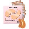 grace & stella Retinol Under Eye Patches for Puffy Eyes and Dark Circles – Restoring Gel Under Eye Masks with Hyaluronic Acid – Vegan Skincare, White Elephant Gifts for Adults (Purple, 48 Pairs)(Bronze (48 Pairs))