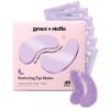 grace & stella Retinol Under Eye Patches for Puffy Eyes and Dark Circles – Restoring Gel Under Eye Masks with Hyaluronic Acid – Vegan Skincare, White Elephant Gifts for Adults (Purple, 48 Pairs)(Purple (48 Pairs))