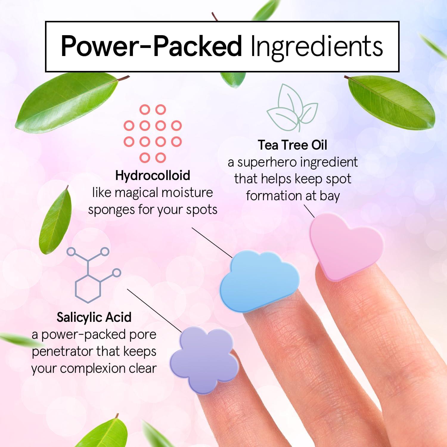 imagegrace ampamp stella Award Winning Pore Strip Pimple Patches for Face Hydrocolloid Acne Patches Absorbs Zits Reduces Redness Cute Patches DermatologistTested Vegan Multishape 72 Count144 Count Pack of 1