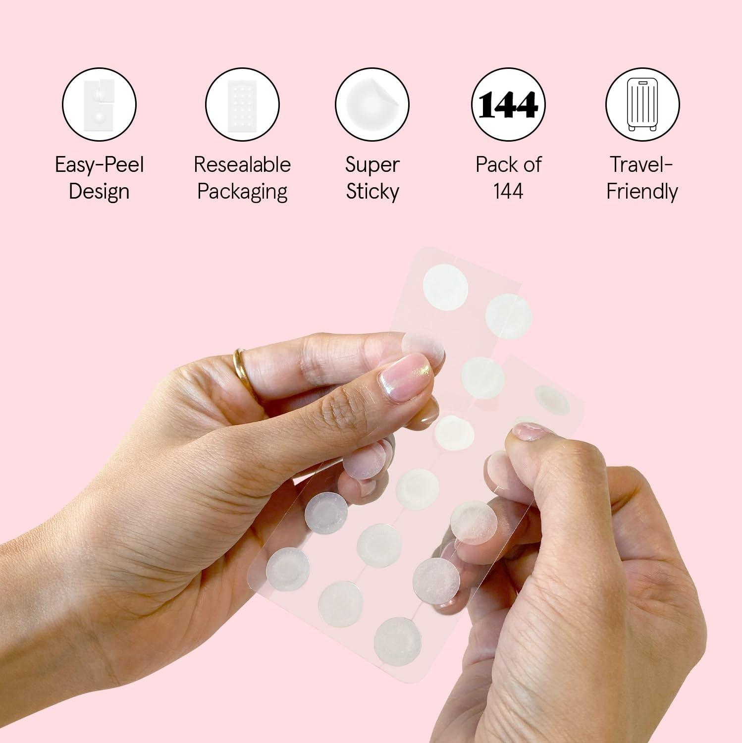 imagegrace ampamp stella Award Winning Pore Strip Pimple Patches for Face Hydrocolloid Acne Patches Absorbs Zits Reduces Redness Cute Patches DermatologistTested Vegan Multishape 72 Count144 Count Pack of 1