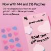 grace & stella Award Winning Pore Strip – Pimple Patches for Face – Hydrocolloid Acne Patches – Absorbs Zits, Reduces Redness – Cute Patches Dermatologist-Tested, Vegan (Multishape, 72 Count)(144 Count (Pack of 1))
