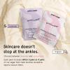 grace & stella Award-Winning Foot Peel Mask – Foot Peeling Mask with Aloe Vera – Moisturizing Foot Mask for Dry Cracked Feet – Foot Exfoliator for Baby Soft Feet (2 Pairs, Lavender)(Unscented with Aloe Vera  4 Pairs)