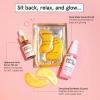 grace & stella Award-Winning Skin Care Set – Stocking Stuffers for Teen Girls, Christmas Gifts for Women – Travel Essentials with Gold Eye Masks, Hyaluronic Acid Serum & Rose Spray, Beauty Gift Set(Dew-Tox & Chill)