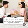 grace & stella Award-Winning Skin Care Set – Stocking Stuffers for Teen Girls, Christmas Gifts for Women – Travel Essentials with Gold Eye Masks, Hyaluronic Acid Serum & Rose Spray, Beauty Gift Set(Dew-Tox & Chill)