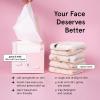 grace & stella Disposable Face Towels – Travel Essentials – Ultra-Soft & Absorbent Face Wipes Towelettes – XL Facial Towels for Cleansing & Makeup Removal – Lint-Free Facial Tissue – Vegan (60 Count)