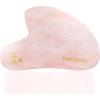 grace & stella Gua Sha Massage Tool, Rose Quartz, Face Sculpting, Lymphatic Drainage, Depuffing