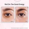 grace & stella Under Eye Brightener with Cooling Metal Rollerball – Ceramide & Caffeine Eye Cream for Puffy Eyes – Travel Size Toiletries – Vegan Skincare (15ml / 0.51floz)(Moisturizing Eye Serum with Rose Quartz Ball)