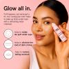 grace & stella Under Eye Brightener with Cooling Metal Rollerball – Ceramide & Caffeine Eye Cream for Puffy Eyes – Travel Size Toiletries – Vegan Skincare (15ml / 0.51floz)(Cooling Eye Serum with Metal Ball)