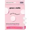 grace & stella Award Winning Pore Strip – Pimple Patches for Face – Hydrocolloid Acne Patches – Absorbs Zits, Reduces Redness – Cute Patches Dermatologist-Tested, Vegan (Multishape, 72 Count)(144 Count (Pack of 1))