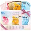 grace & stella Award Winning Under Eye Mask Reduce Dark Circles, Puffy Eyes, Undereye Bags, Wrinkles, Gel Under Eye Patches, Birthday Gifts for Women – Vegan – Thanksgiving Gifts (24 Pairs, Blue)(Gift Set (12 Pairs))