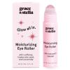 imagegrace ampamp stella Under Eye Brightener with Cooling Metal Rollerball  Ceramide ampamp Caffeine Eye Cream for Puffy Eyes  Travel Size Toiletries  Vegan Skincare 15ml  051flozMoisturizing Eye Serum with Rose Quartz Ball
