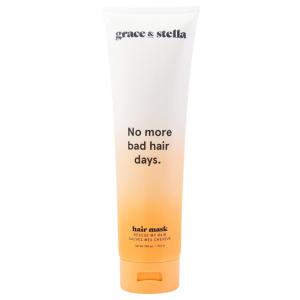 Rescue My Hair Mask (300ml) – Vegan Hair Mask For Dry Damaged Hair – Argan Oil Curly Hair Mask – Vegan Protein Hair Bonding Deep Conditioner For Dry Damaged Hair – Hair Masque by grace and stella